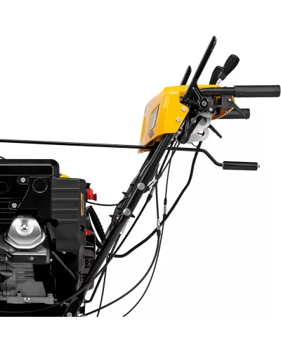 Бензиновая снегоуборочная машина SBL 711DT PRO, 420cc, гусеницы, эл.старт, блок. дифф.// Denzel