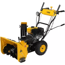 Гибридная снегоуборочная машина с функц. подметания DENZEL SWB-600, 212 сс, руч. старт, 2 насадки