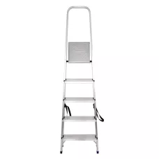 Стремянка, 5 ступеней, алюминиевая, Россия, Сибртех