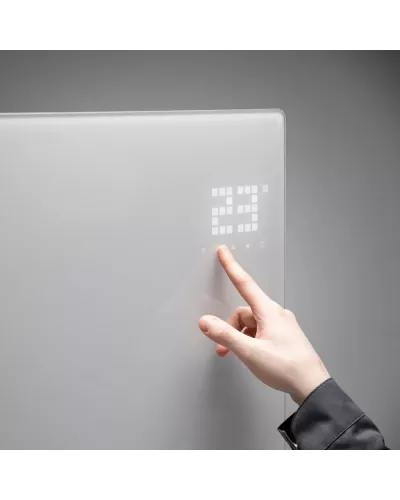 Конвектор электрический OptiPrime-1500, Wi-Fi, тачскрин, цифровой термостат, 1500 Вт// Denzel