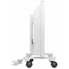 Конвектор электрический КМ-1000.1, 230 В, 1000 Вт, X-образный нагреватель, колеса, термостат // MTX