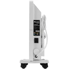 Конвектор электрический КМ-1500.2, 230 В, 1500 Вт, X-образный нагреватель, колеса, термостат // MTX