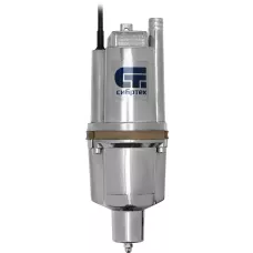 Вибрационный насос СВН300Н-15, нижний забор, 300 Вт, напор 75 м, 1200 л/ч, кабель 15 м Сибртех