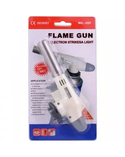 Газовая горелка FLAME GUN 920 с пьезоподжигом