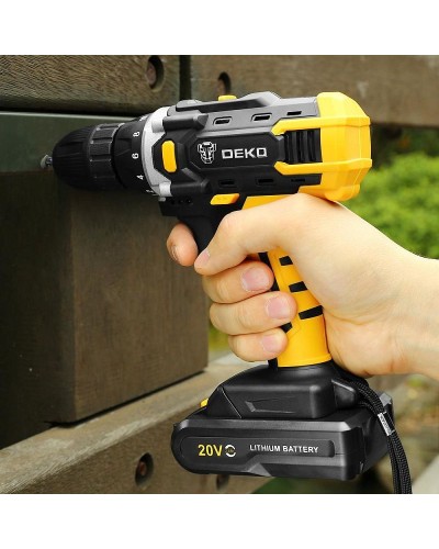 Аккумулятор для дрели-шуруповерта DKCD20FU-Li, 20В, 2.0А*ч DEKO 063-4049