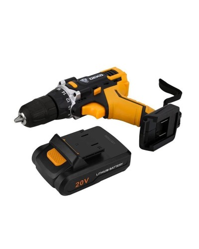 Дрель-шуруповерт аккумуляторная DKCD20FU-Li SET 63 DEKO 063-4175