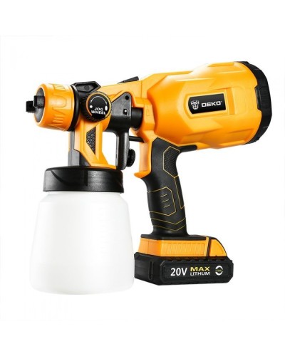 Краскопульт аккумуляторный DKSG20K2 DEKO 063-4180