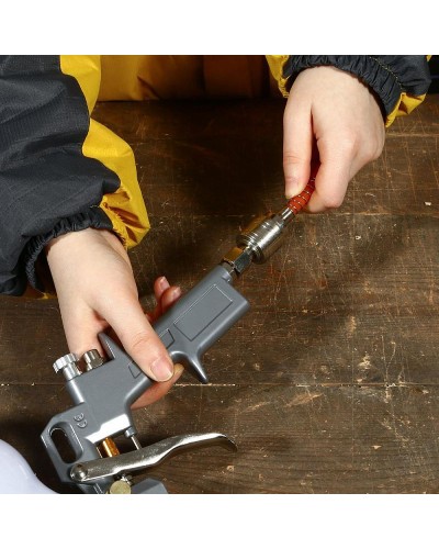 Краскопульт пневматический с верхним бачком DKSG02 DEKO 018-1120