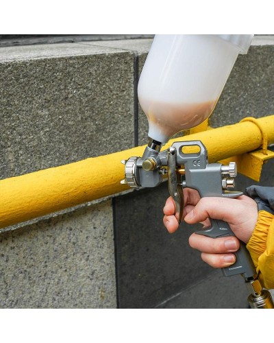 Краскопульт пневматический с верхним бачком DKSG02 DEKO 018-1120