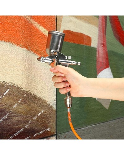 Краскораспылитель пневматический с верхним бачком DKSG125M DEKO 018-0928