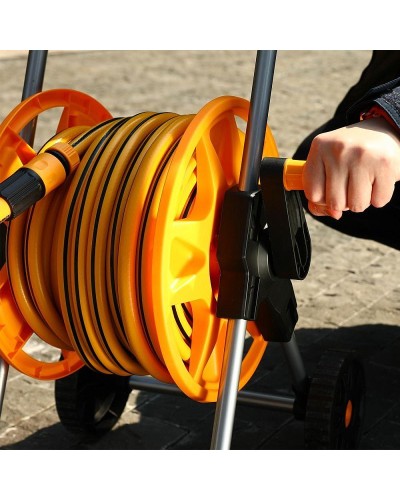 Набор для полива катушка на колесах 1/2'', 13 мм, DKI025 25 м. (SET 9) DEKO 065-0463