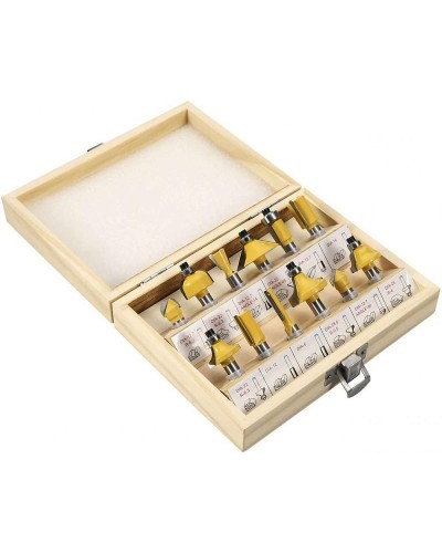 Набор фрез 12 шт. для фрезера, RBS12 DEKO 065-0726