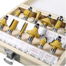 Набор фрез 12 шт. для фрезера, RBS12 DEKO 065-0726