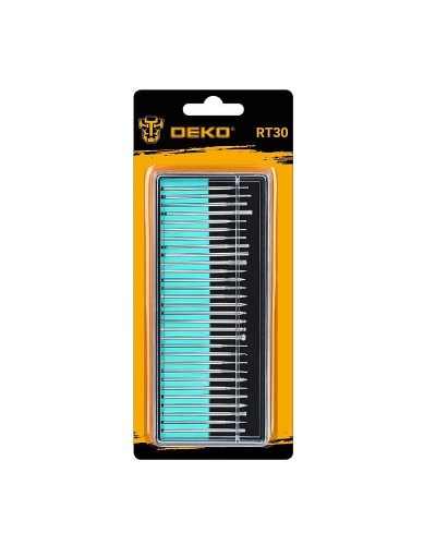Набор шарошек с алмазным напылением для гравера RT30 (SET 30) DEKO 065-0678