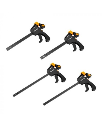 Набор струбцин быстрозажимных 150 мм, 300 мм CLS150-300, 4 шт, DEKO 065-0667