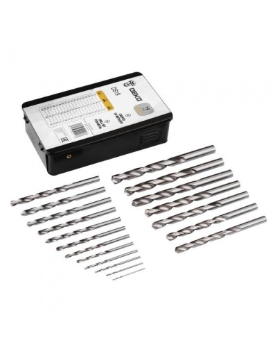 Набор сверл по металлу DS19 19 шт. DEKO 065-0543