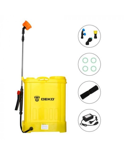 Опрыскиватель садовый аккумуляторный DKSP12 14 л DEKO 065-0951
