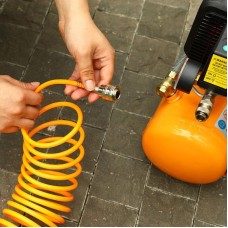 Шланг спиральный с фитингами рапид DKAH15 8х5 15 м DEKO 018-0919