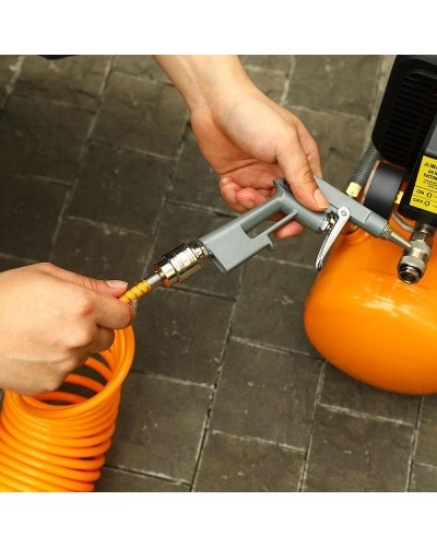 Шланг спиральный с фитингами рапид DKAH15 8х5 15 м DEKO 018-0919