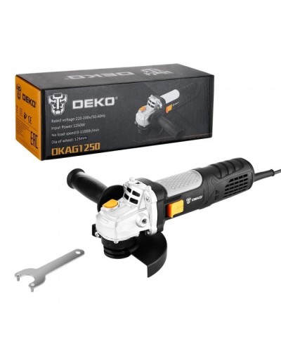 Углошлифмашина DEKO DKAG1250