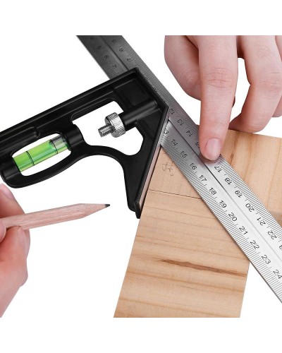 Угольник комбинированный 30см DKM300 DEKO 041-0222