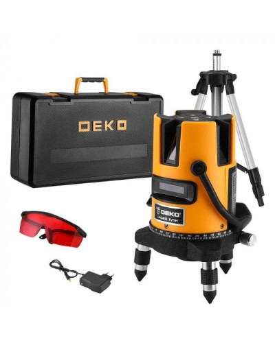 Уровень лазерный самовыравнивающийся DKLL02RB PRO PREMIUM DEKO 065-0102-2