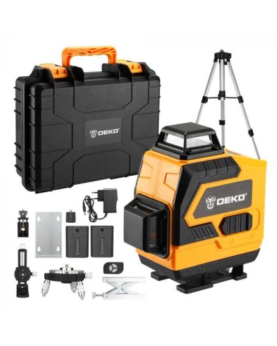 Уровень лазерный самовыравнивающийся DKLL16 SET DEKO 065-0233