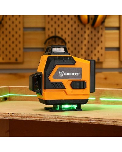 Уровень лазерный самовыравнивающийся DKLL16 SET DEKO 065-0233
