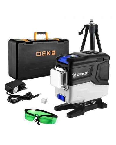 Уровень лазерный самовыравнивающийся LL12-HVR SET 2 PREMIUM DEKO 065-0105-1