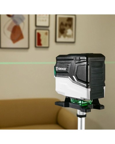 Уровень лазерный самовыравнивающийся LL12-HVR SET 2 PREMIUM DEKO 065-0105-1