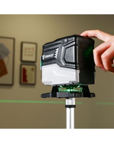 Уровень лазерный самовыравнивающийся LL12-HVR SET 2 PREMIUM DEKO 065-0105-1