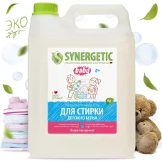 Средство моющее биоразлагаемое для стирки детского белья SYNERGETIC 5л., арт. 109501, 4623722258182 (RU)