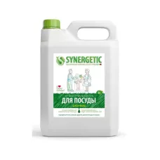 Средство биоразлагаемое для мытья посуды SYNERGETIC с ароматом алоэ, 5л, арт. 103503, 4623722258380 (RU)