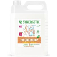Биоразлагаемый кондиционер-ополаскиватель для белья SYNERGETIC: миндальное молочко, 5л., арт. 110508, 4623722341242 (RU)