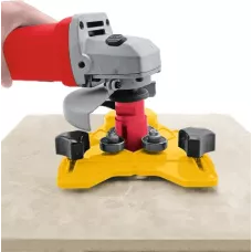 Шаблон направляющая для сверления в керамической плитке отверстий d4-84мм "Vorel"