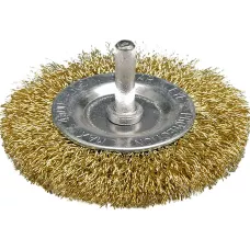 Щётка-крацовка торцевая мягкая  75мм со стержнем "Vorel"