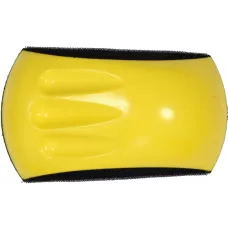 Брусок пластмассовый для шлифования 150мм. с липучкой "Vorel"