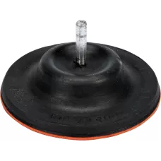 Насадка резиновая поворотная с липучкой 125мм для дрели