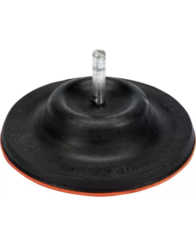 Насадка резиновая поворотная с липучкой 125мм для дрели