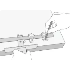 Шаблон для разметки отверстий 200мм "Vorel"