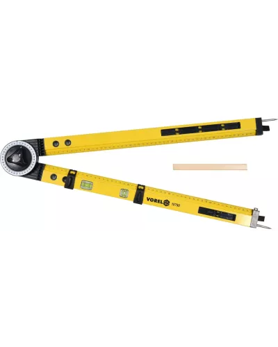 Механический строительный угломер 500мм Al 