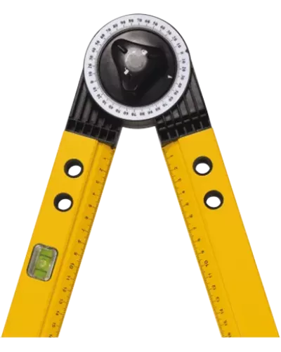 Механический строительный угломер 500мм Al 