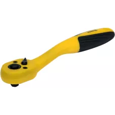 Ключ трещоточный для головок с пластковым покрытием  1/4"