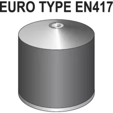Горелка газовая на прокалываемый баллон 190 гр. 1200C, 1,7 кВт, 123 г/ч "Vorel"