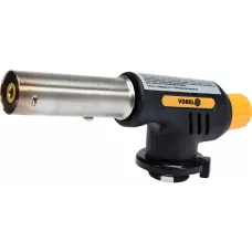 Горелка газовая на цанговый баллон с пьезоподжигом 1300С, 1,3 кВт, 96 г/ч "Vorel"