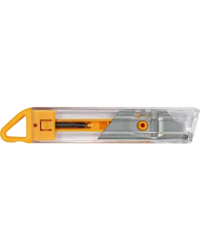 Нож с выдвижным трапециевидным лезвием 61х19мм 