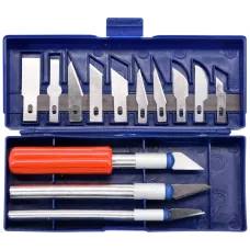 Ножи для резьбы по дереву, набор 16пр. "Toya"