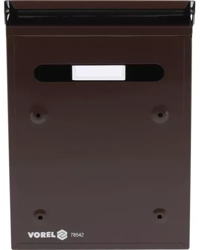 Ящик металлический почтовый 285х200х60мм коричневый 