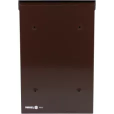 Ящик металлический почтовый 400х250х100мм коричневый "Vorel"