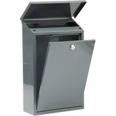 Ящик металлический почтовый 400х250х100мм коричневый "Vorel"